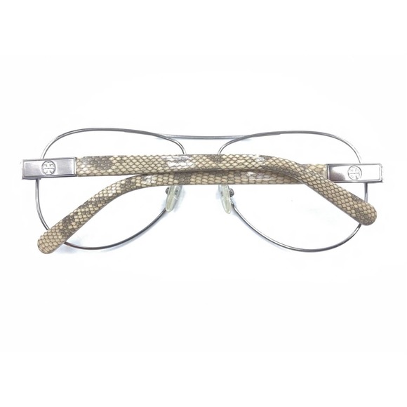 Tory Burch TY6010 103/T5 Aviator Snake Tan Brown Sunglasses Frames 57-14 135 - Picture 11 of 12